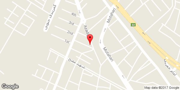 موقعیت رستوران سیمرغ روی نقشه