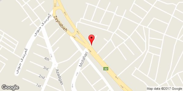 موقعیت کابینت بنیادی روی نقشه