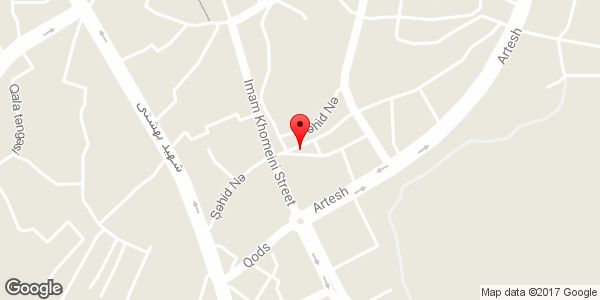 موقعیت پرنده فروشی روی نقشه