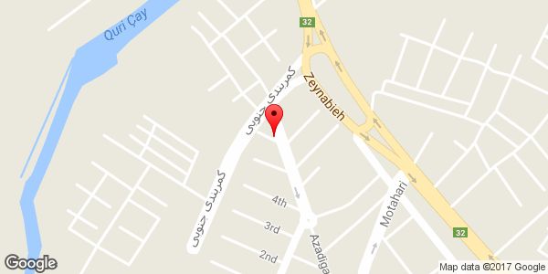 موقعیت پیتزا سارای روی نقشه