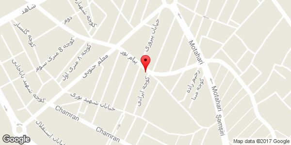 موقعیت دانشگاه پیام نور مرکز میانه روی نقشه