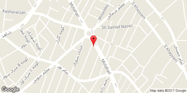 موقعیت فروشگاه لباس هم همه روی نقشه