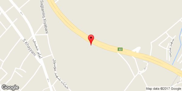 موقعیت جوشکاری برادران اسماعیلی روی نقشه