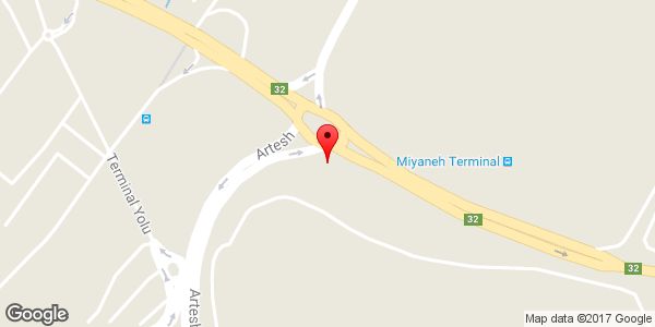 موقعیت تهیه و توزیع غذای پاپیون روی نقشه