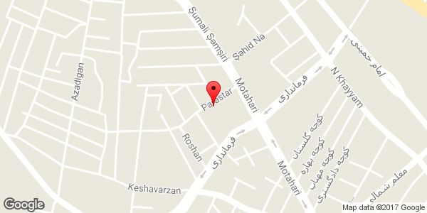 موقعیت سوپر مارکت و لبنیات فروشی روی نقشه