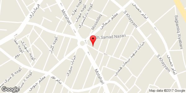 موقعیت فروشگاه لوازم آکواریوم روی نقشه