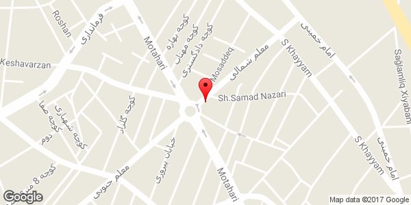 موقعیت رز نقره روی نقشه