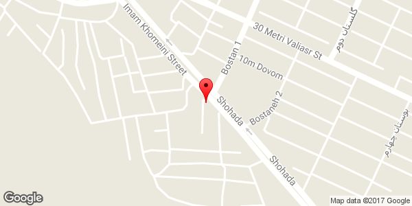 موقعیت نمایندگی خرید و فروش انواع تراکتور و ادوات کشاورزی روی نقشه