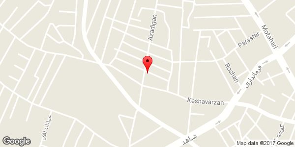 موقعیت شیشه حیدری روی نقشه