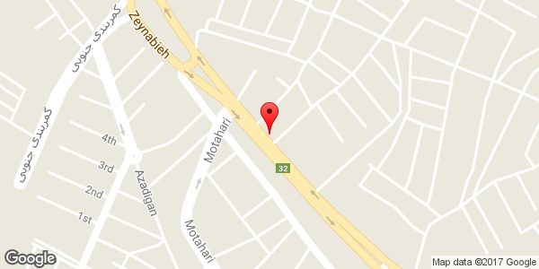 موقعیت صنایع آلومینیوم حمید آقایی روی نقشه