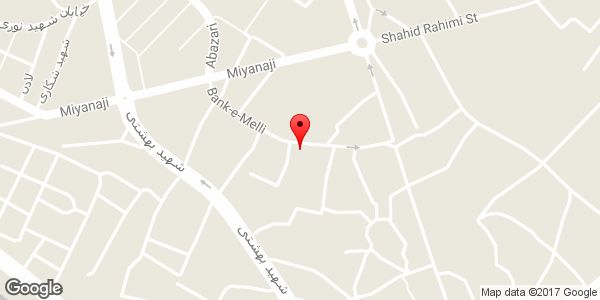 موقعیت دفتر ازدواج رسمی شماره ۱۰۴ (حاج زیداله عباسی) روی نقشه