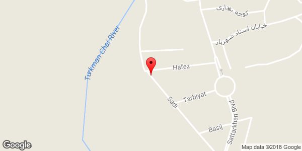 موقعیت خیابان سعدی روی نقشه