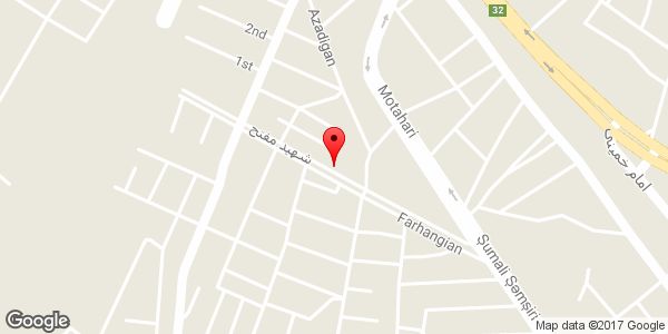 موقعیت فروشگاه لباس فیت روی نقشه