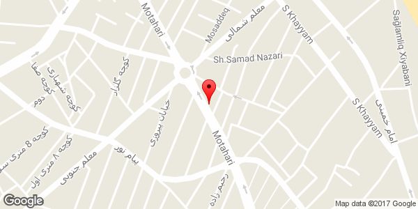 موقعیت فیزیوتراپی شمس روی نقشه