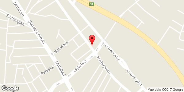 موقعیت مبل آیسان روی نقشه