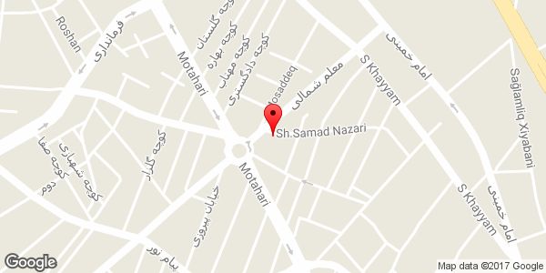 موقعیت آرایشی بهداشتی امیر روی نقشه