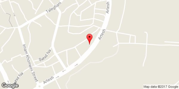 موقعیت نانوایی روی نقشه