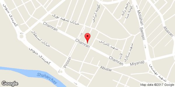 موقعیت آژانس دانشجو روی نقشه