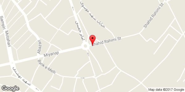 موقعیت سوپر مرغ المهدی روی نقشه