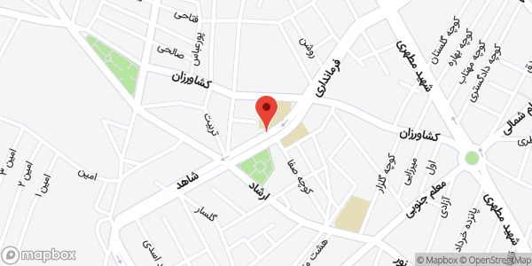 موقعیت شیر هیدرانت ۲-۱۷-۱ روی نقشه