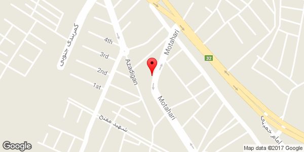 موقعیت مهدکودک دردانه روی نقشه