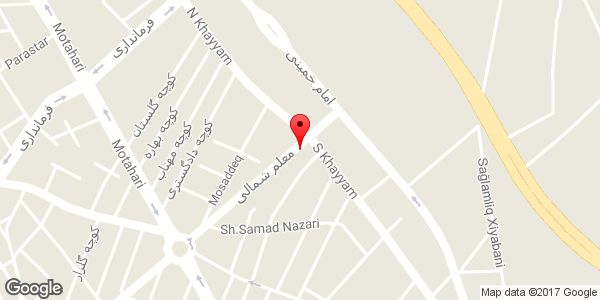 موقعیت گروه مهندسی آنا روی نقشه