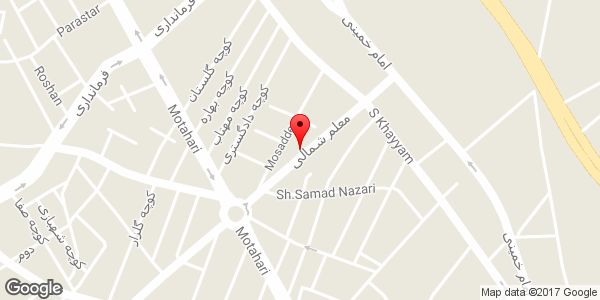 موقعیت خانه ژیمناستیک استاد جلیل پور روی نقشه