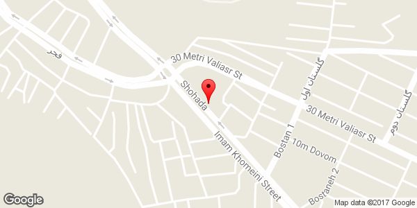 موقعیت نقاشی اتومبیل رضا روی نقشه