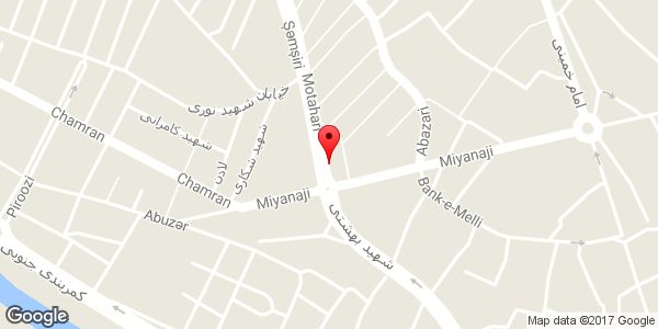 موقعیت فروشگاه لوازم خانگی روی نقشه