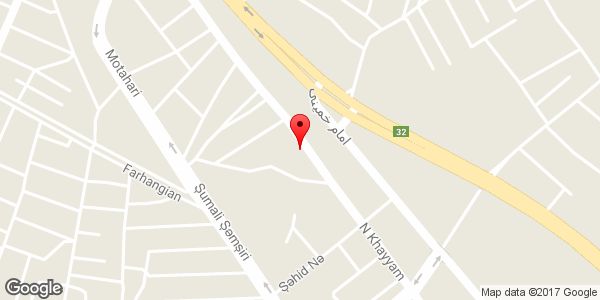 موقعیت پنچر گیری مارشال روی نقشه