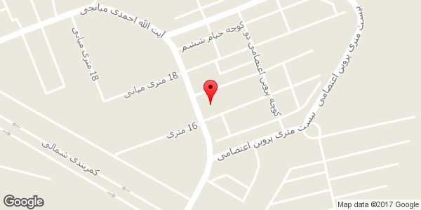 موقعیت خدمات کامپیوتری قائم روی نقشه