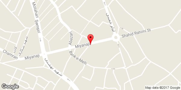 موقعیت فروشگاه پوشاک مدلار روی نقشه