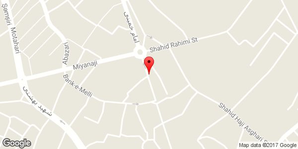 موقعیت سبزی فروشی روی نقشه