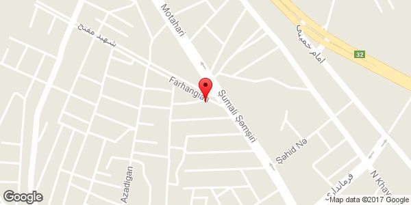 موقعیت کالای دندان پزشکی و دندان سازی روی نقشه