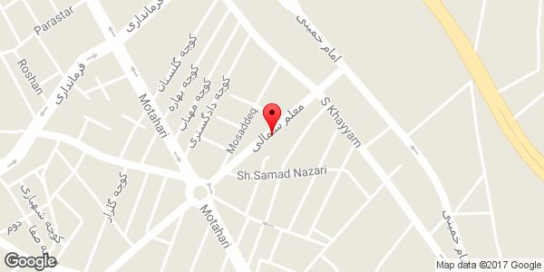 موقعیت لوستر فروشی روی نقشه