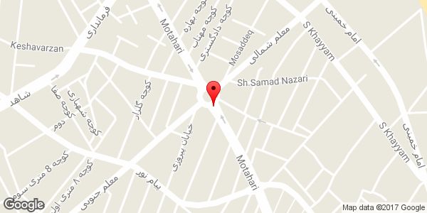 موقعیت تلویزیون شهری روی نقشه