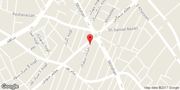 موقعیت درمانگاه کوثر روی نقشه