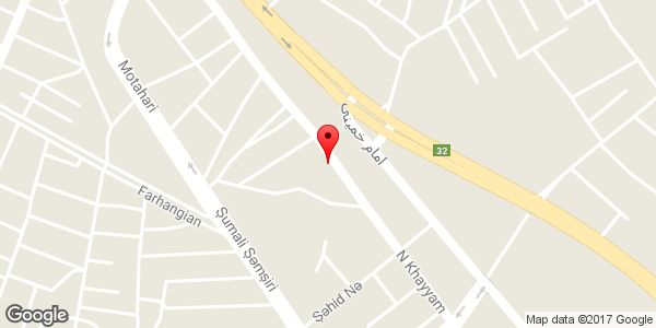 موقعیت فروشگاه لباس زنانه روی نقشه