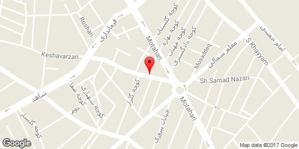 موقعیت لوله کشی و لوله فروشی آقایی روی نقشه