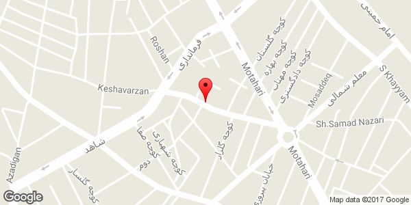 موقعیت کفاشی روی نقشه