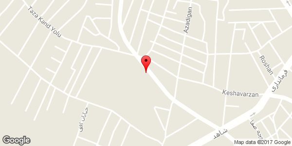 موقعیت عروس سرای نگین روی نقشه