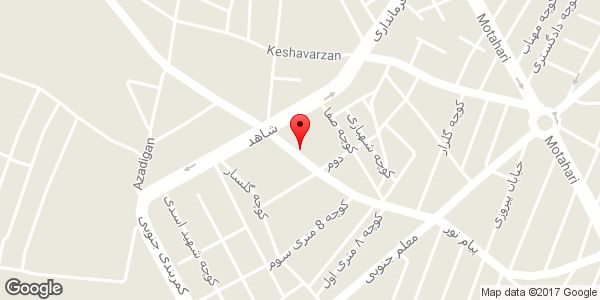 موقعیت آبسردکن روی نقشه