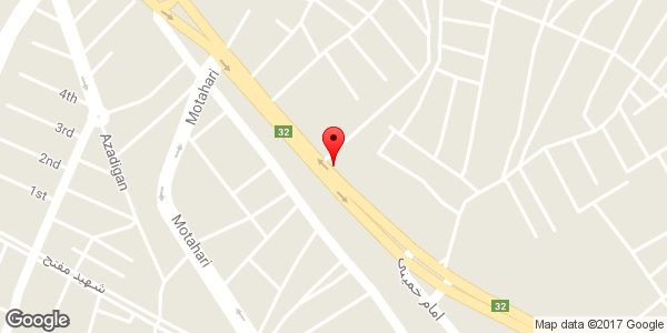 موقعیت اتو رنگ، نقاشی یعقوب رحیمی روی نقشه