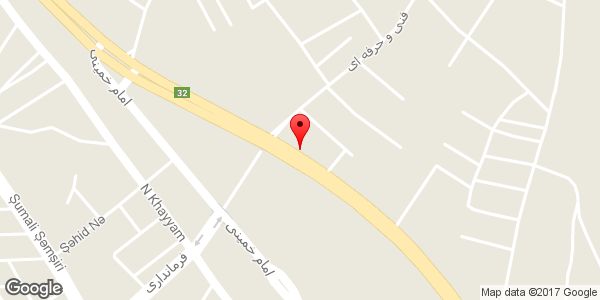 موقعیت پرس هیدرولیک احسان روی نقشه