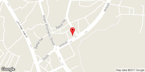 موقعیت فروش انواع سپر و لوازم برقی روی نقشه