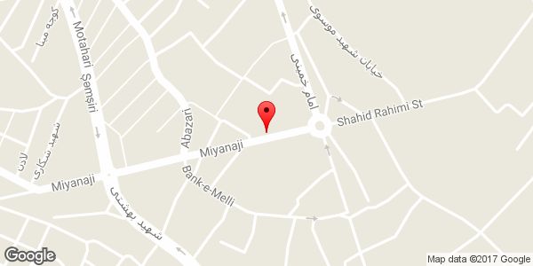 موقعیت کانون آگهی و تبلیغاتی نسل سبز روی نقشه