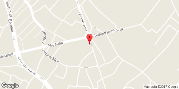 موقعیت فروشگاه مشایخی روی نقشه