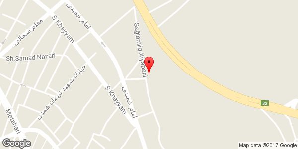 موقعیت دبیرستان خیر ساز محمود قزوینی روی نقشه