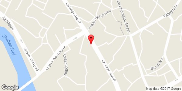 موقعیت سیم پیچی حسینی روی نقشه