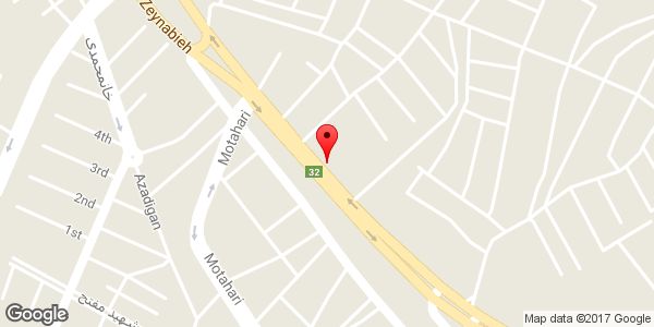 موقعیت تعمیرگاه مکانیکی ذکریا روی نقشه